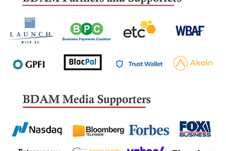 BDAM Partners and Supporters and Media Partners