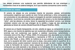 El veneno de Abejas ¿puede ser utilizado como terapia?