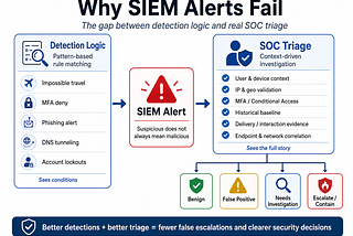 Why SIEM Alerts Fail: The Gap Between Detection Logic and Real SOC Triage