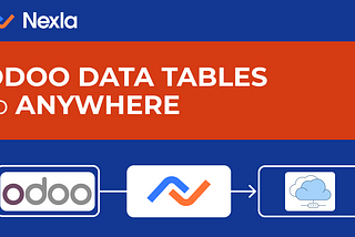 Odoo data tables integrated anywhere feature image, ETL mode or replication