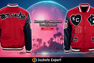 Kansas City Monarchs Varsity Wool/Leather Jacket