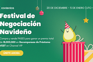 ¡Festival de Negociación Navideño! ¡Negocia PASES y obtén boletos de rifa 100% ganadores!