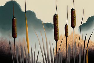 Bullrushes and Wallpaper Pirates
