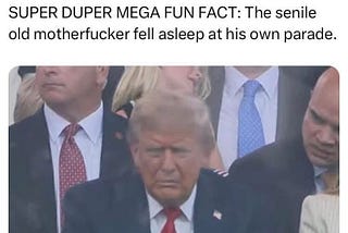 Salute to Trump