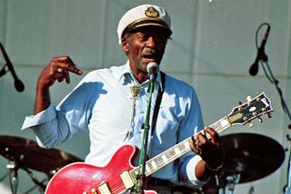 Chuck Berry Songs Photo: Masahiro Sumori, CC BY-SA 3.0 <http://creativecommons.org/licenses/by-sa/3.0/>, via Wikimedia Common