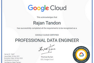 How to clear the GCP Professional Data Engineer exam