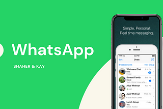 New Feature for WhatsApp — A UX Case Study