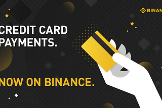 Use Your Credit Card on Binance