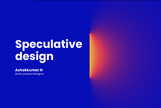 Speculative design workshop