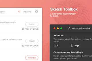 Rediseñando Sketch Toolbox