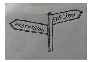 Job as Passion or Passion as Job!!