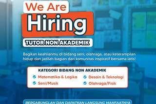 Peluang Menjadi Tutor Mahasiswa di Latis Education: Bagikan Ilmu dan Inspirasi