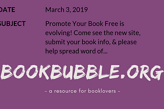Promote Your Book Free