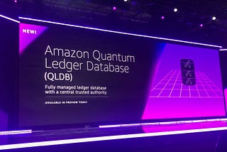 A Brief Overview of Quantum Ledger Database