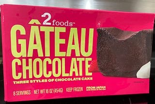 Product Review: 2foods’s Gâteau Chocolate
