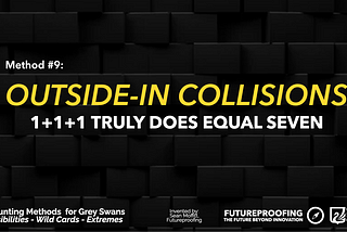 The Hunt for Grey Swans — Top 15 Methods & Frameworks — #9 Outside-In Collisions