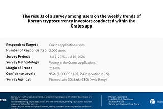 Weekly South Korea Crypto Market Outlook : The Third week of July 2026