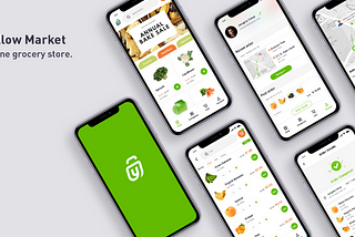 Yellow Market — A Grocery App Designed Completely Follow Goal-Directed Design Process