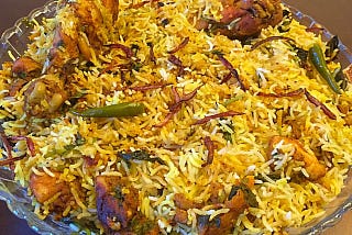 Chicken Biryani