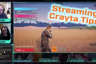 Make the most of streaming Crayta!