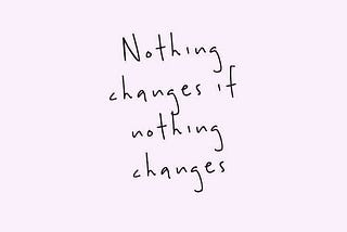 “NOTHING”