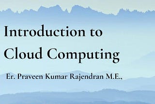 Book on Cloud Computing