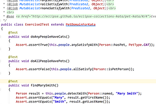 Eclipse Collections by Example: Short-circuiting methods