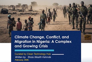 Climate Change, Conflict, and Migration in Nigeria: A Complex and Growing Crisis