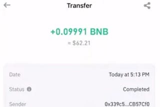 BNB Formula: Make $60 in 60 Minutes Without investment
