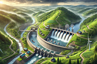 Harnessing the Power of Water: Energy Storage from Drainage Dams in the Era of Climate Change