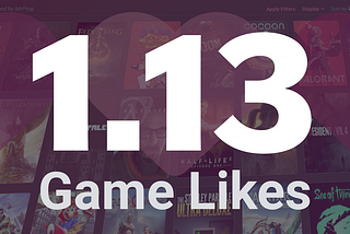 Game Likes | 1.13 Update