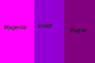 Let’s talk about the differences between purple and pink colors and how to use them in your design.