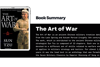 The Art of War by Sun Tzu Summary