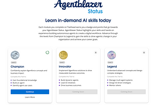 Become an Agentblazer Champion
