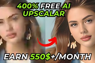FREE Image Upscaler 🔥 Make Money from Fiverr using AI Image Upscale