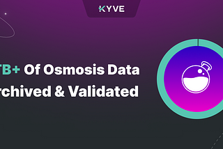 Next Level Building With Osmosis Data — Powered By KYVE