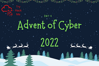 Day-4 Advent of Cyber 2022 — TryHackMe: Scanning