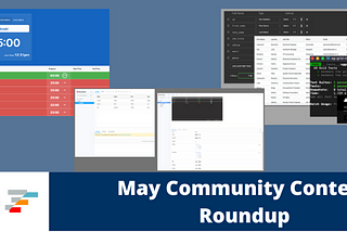 AG Grid Community Roundup May 2022