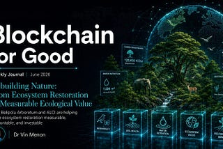Blockchain for Good Weekly Journal | June 2026