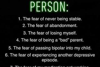 Navigating My Fears: Living with Bipolar Disorder