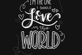 Epiphany, the realization that you are worth it.