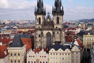 Église de Notre-Dame avant Týn, Prague.