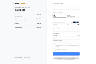 Building payments with Stripe, 101.