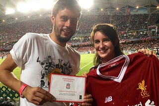 Expat LFC fan gets surprise of a lifetime at Reds’ Asia Trophy match