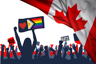The Canada-wide protests against LGBTQIA2S+ School Rights —