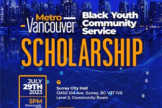 Vancouver, BC — Teenagers & Youths between the ages of 18–24 years old residing in Metro Vancouver…