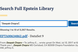 Deepak Chopra Is Back in the Epstein Files — and It’s Way Worse than Before