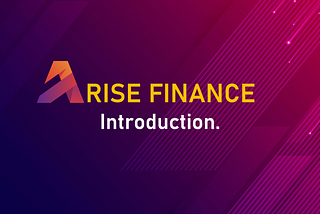 Meet Arise Finance