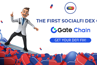 Welcome to DRX: First SocialFi DEX, exclusive + native to Gatechain!! 😛💊👨🏻‍⚕️🍄