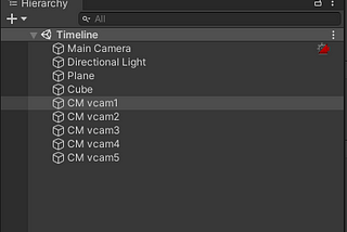 Unity : Cinemachine and Timeline (Part IV)